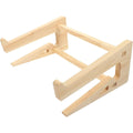 Laptopstander aus Holz mit Mattes Eigenschaften fur Reisen