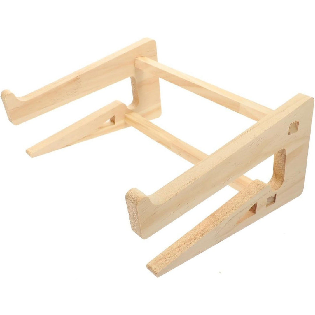 Laptopstander aus Holz mit Mattes Eigenschaften fur Reisen